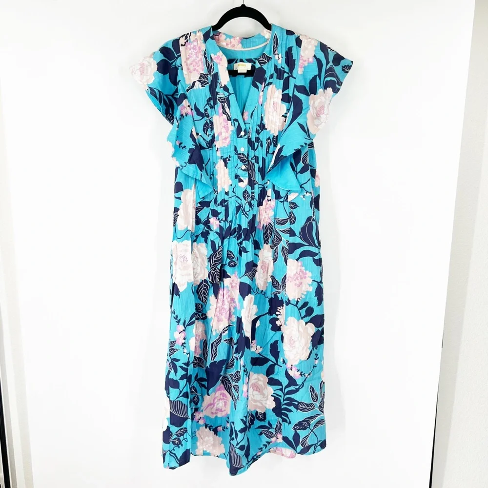 Maeve by Anthropologie The Cassandra Maxi Dress in Botanical Motif - Picture 2 of 9